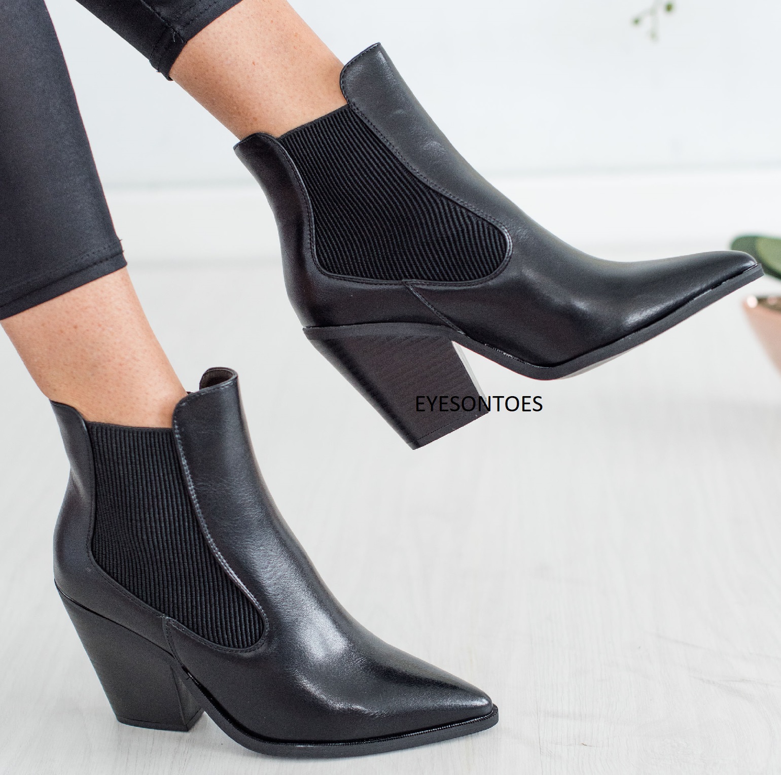 croc chelsea ankle boots